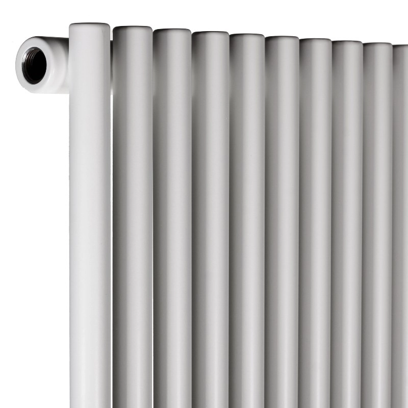 Трубчатый радиатор Betatherm вертикальный Praktikum 1 2000x501 (Белый RAL9016M, подк. №99) Фото - 2